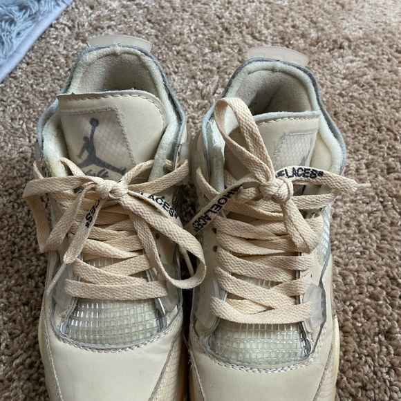 Off white jordan 4’s - Picture 2 of 2